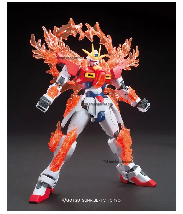 GUNDAM - 1/144 TBG-011B Try Burning Model Kit HGBF # 028