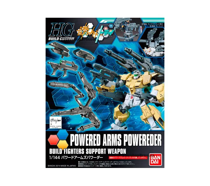 GUNDAM BUILD CUSTOM - 1/144 Powered Arms Powereder Model Kit HGBC # 014