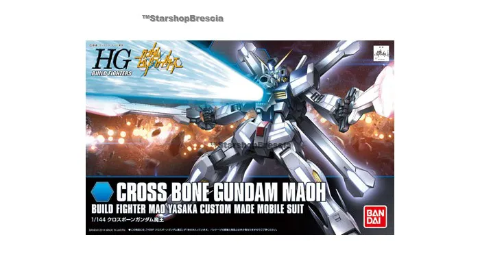 GUNDAM - 1/144 XM-X9999 Crossbone Maoh Model Kit HGBF # 014