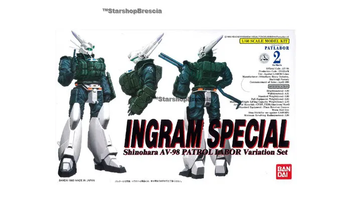 PATLABOR - 1/60 Ingram Special Model Kit