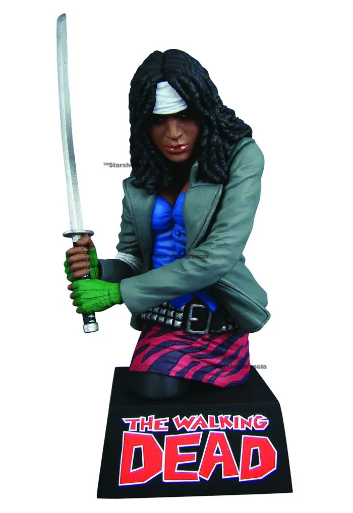 WALKING DEAD COMIC - Michonne Bust Coin Bank