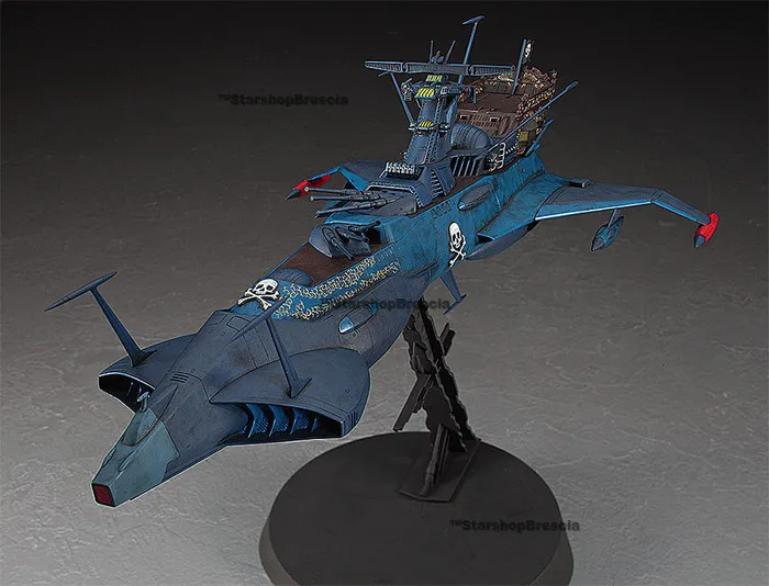 CAPITAN HARLOCK - Captain Harlock 1/1500 Space Pirate Battleship Arcadia 2nd Ship New Comic Ver. Model Kit