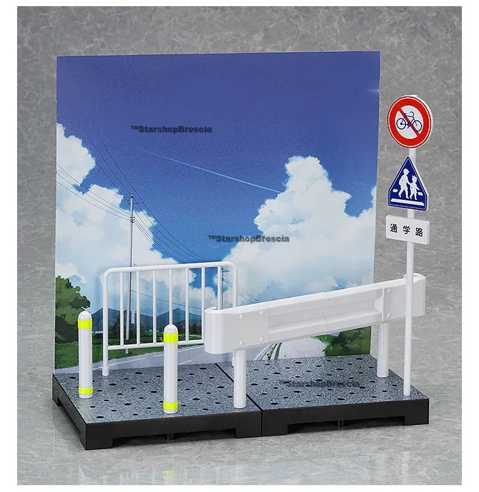 FIGMA PLUS - School Route Set Diorama Display Figure