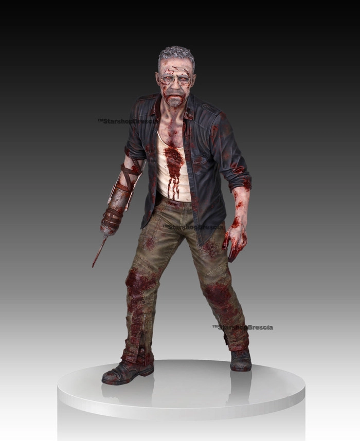 WALKING DEAD TV - Merle Dixon Walker 1/4 Resin Statue