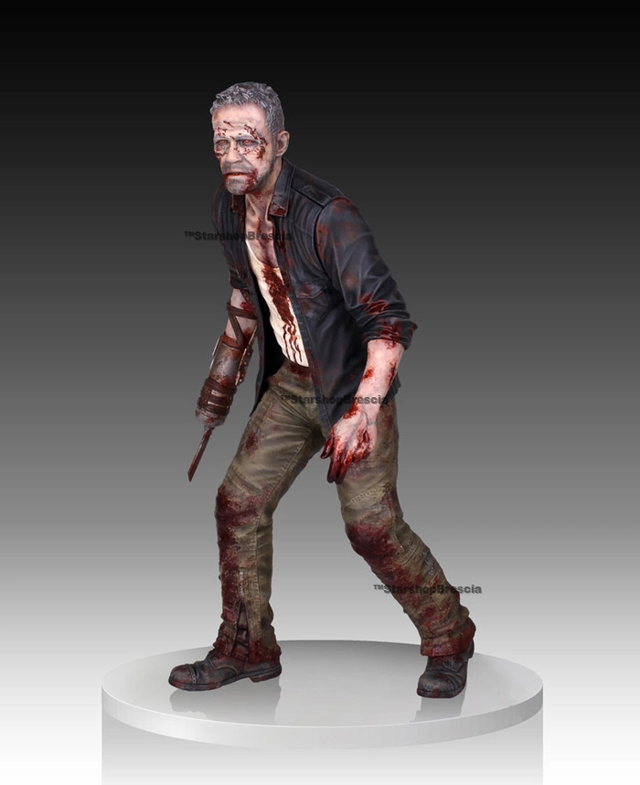 WALKING DEAD TV - Merle Dixon Walker 1/4 Resin Statue