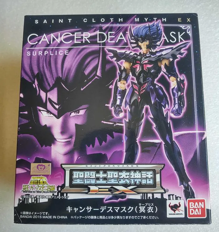 SAINT SEIYA - Myth Cloth EX Death Mask Cancer / Cancro - Surplice