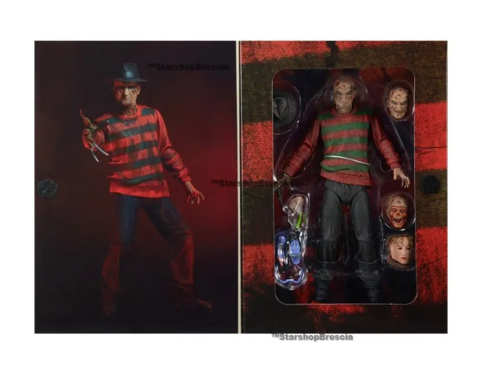 NIGHTMARE on Elm Street - Ultimate Freddy Krueger 30th Action Figure - Damaged Box