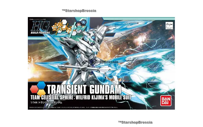 GUNDAM - 1/144 GN-9999 Transient Model Kit HGBF # 034