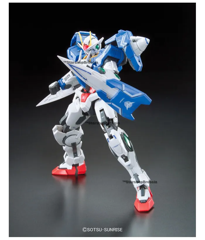 GUNDAM - 1/144 GN-0000 + GNR-010 OO Raiser Real Grade Model Kit RG # 18