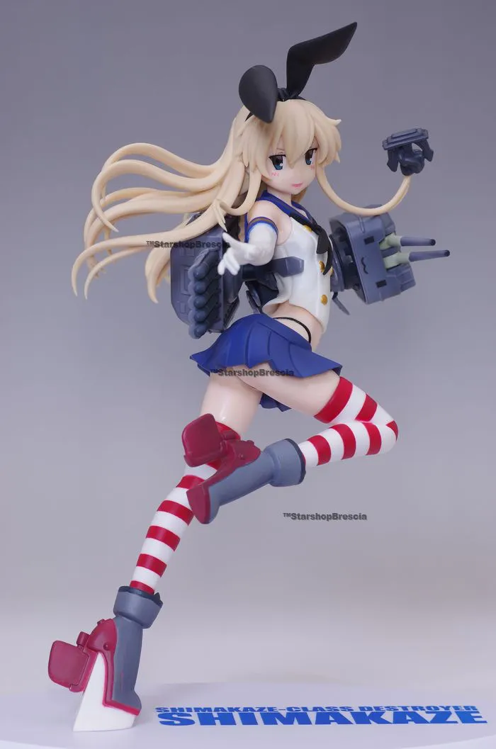 KANTAI COLLECTION - KAN COLLE - Shimakaze Premium Pvc Figure - Damaged Box