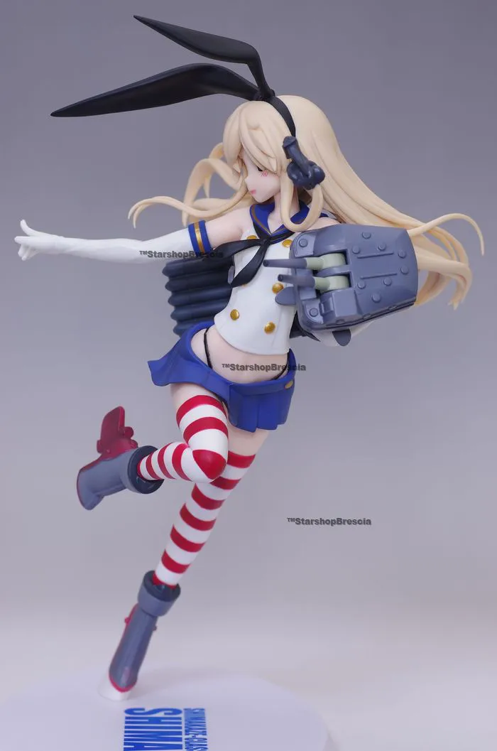 KANTAI COLLECTION - KAN COLLE - Shimakaze Premium Pvc Figure - Damaged Box