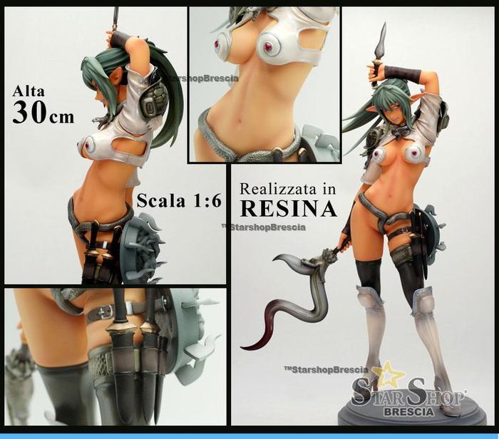 QUEEN'S BLADE - Ekidona Echidna 1/6 Resin Statue - Faded Box