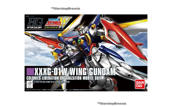 GUNDAM - 1/144 XXXG-01W Wing Model Kit HGAC # 162