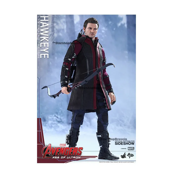 MARVEL - Avengers Age of Ultron - Hawkeye Movie Masterpiece 1/6 Action Figure 12" MMS289