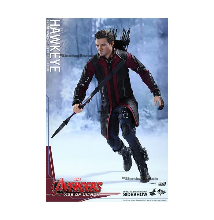 MARVEL - Avengers Age of Ultron - Hawkeye Movie Masterpiece 1/6 Action Figure 12" MMS289