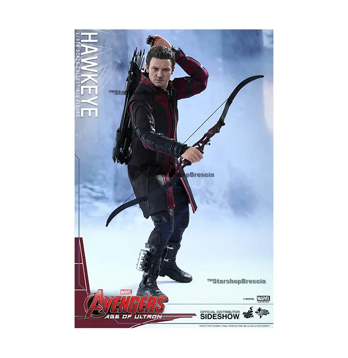 MARVEL - Avengers Age of Ultron - Hawkeye Movie Masterpiece 1/6 Action Figure 12" MMS289