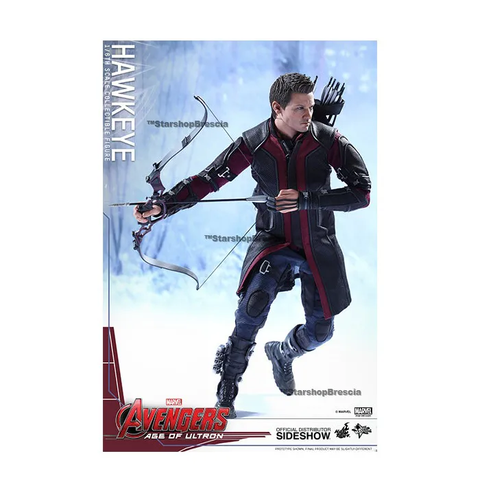 MARVEL - Avengers Age of Ultron - Hawkeye Movie Masterpiece 1/6 Action Figure 12" MMS289
