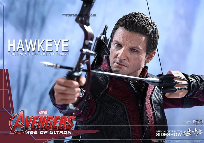 MARVEL - Avengers Age of Ultron - Hawkeye Movie Masterpiece 1/6 Action Figure 12" MMS289