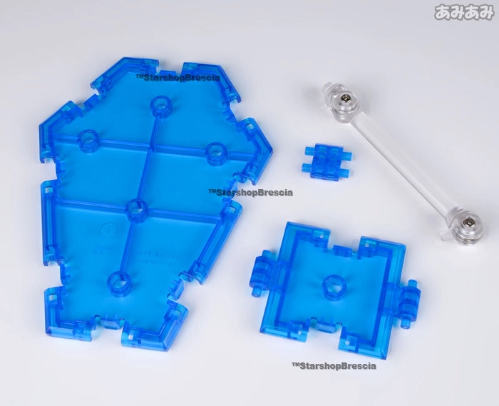 Tamashii Stage Act Combination - Type Clear Blue Display Stand