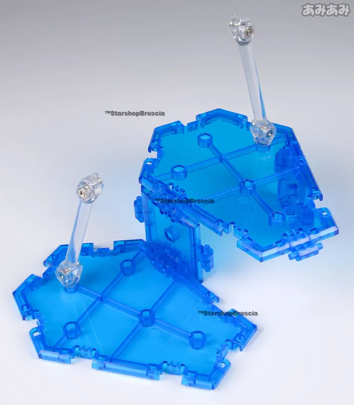 Tamashii Stage Act Combination - Type Clear Blue Display Stand