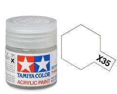 Tamiya Mini X35 SEMI GLOSS CLEAR trasp. - Acrilico Lucido 10ml