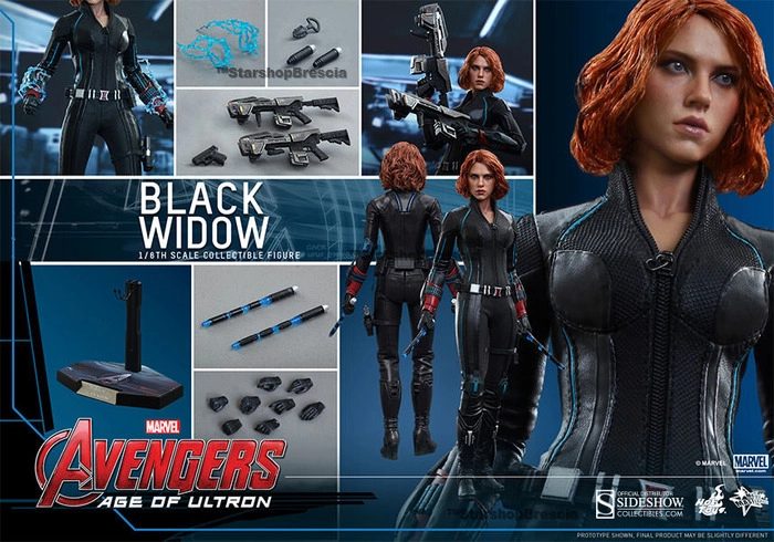 MARVEL - Avengers Age of Ultron - Black Widow Movie Masterpiece 1/6 Action Figure 12" MMS288