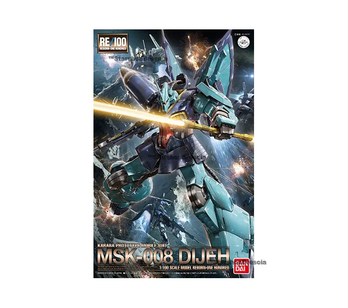 GUNDAM - 1/100 Dijeh Reborn-One Hundred Model Kit RE/100