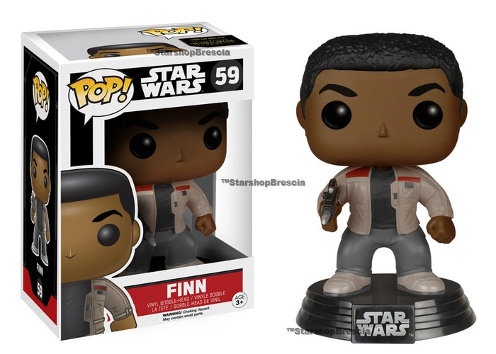 POP! Star Wars Episode VII #59 - Finn Bobble-Head Vinyl Figure - Damaged Box