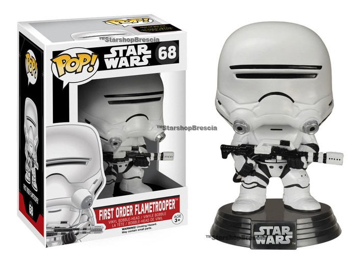 POP! Star Wars Episode VII #68 - First Order Flametrooper Bobble-Head Vinyl Figure