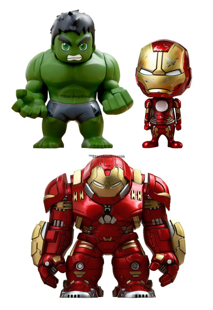 MARVEL - Avengers Age of Ultron - Cosbaby Mini Figures Series 1.5 Box Set of 3