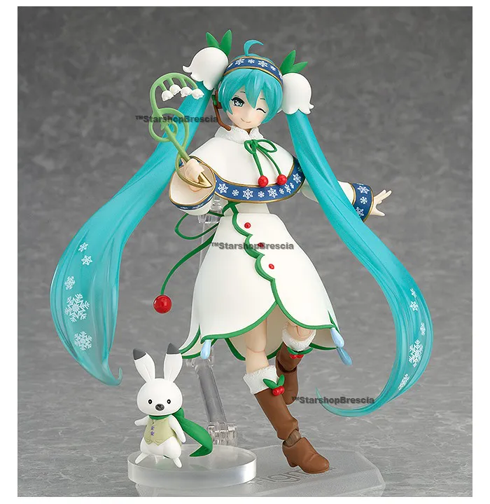 VOCALOID - Miku Hatsune Rabbit Yukine Snow Bell Ver. Figma Action Figure Exclusive # EX-024