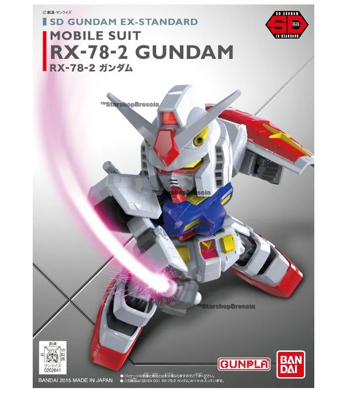 GUNDAM SD EX-STANDARD - RX-78-2 Model Kit # 001