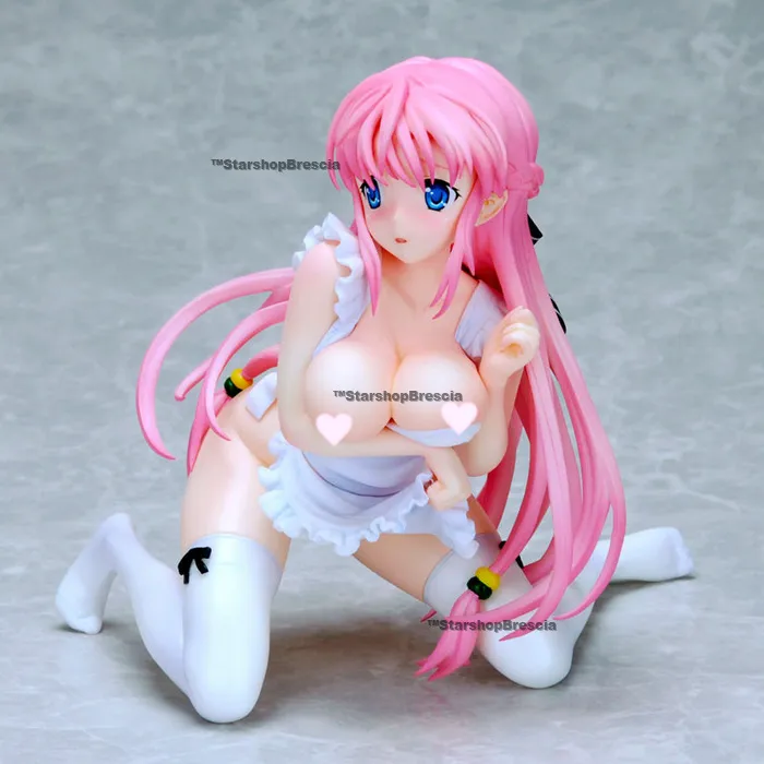 KANOJO x KANOJO x KANOJO - Akina Orifushi Nude Apron White Ver. 1/6 Polystone Statue