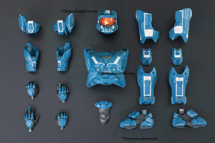 HALO - Spartan Mark VI Armor Set 1/10 ArtFX+ Pre-painted Easy Assembly Kit