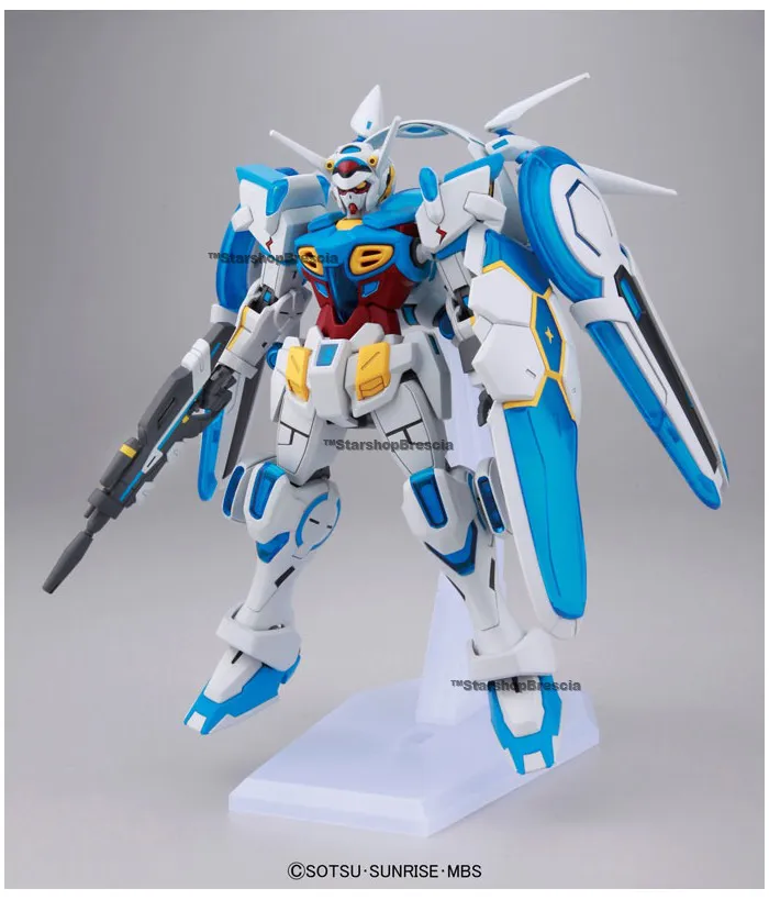 GUNDAM - 1/144 YG-111 G-Self Perfect Pack Equipped Model Kit HGRG # 017