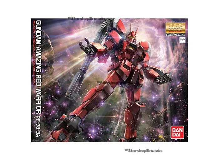 GUNDAM - 1/100 Amazing Red Warrior Model Kit Master Grade MG