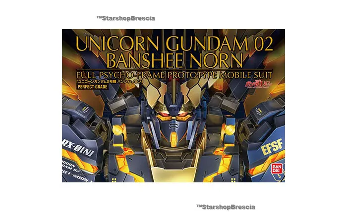 GUNDAM - 1/60 RX-0(N) Unicorn Gundam 02 Banshee Norn Perfect Grade Model Kit PG