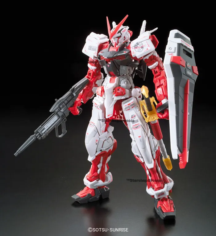 GUNDAM - 1/144 MBF-P02 Astray Red Frame Real Grade Model Kit RG # 19