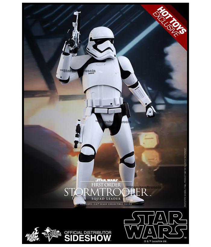 STAR WARS - Episode VII - First Order Stormtrooper Squad Leader Exclusive 1/6 Action Figure 12" MMS316
