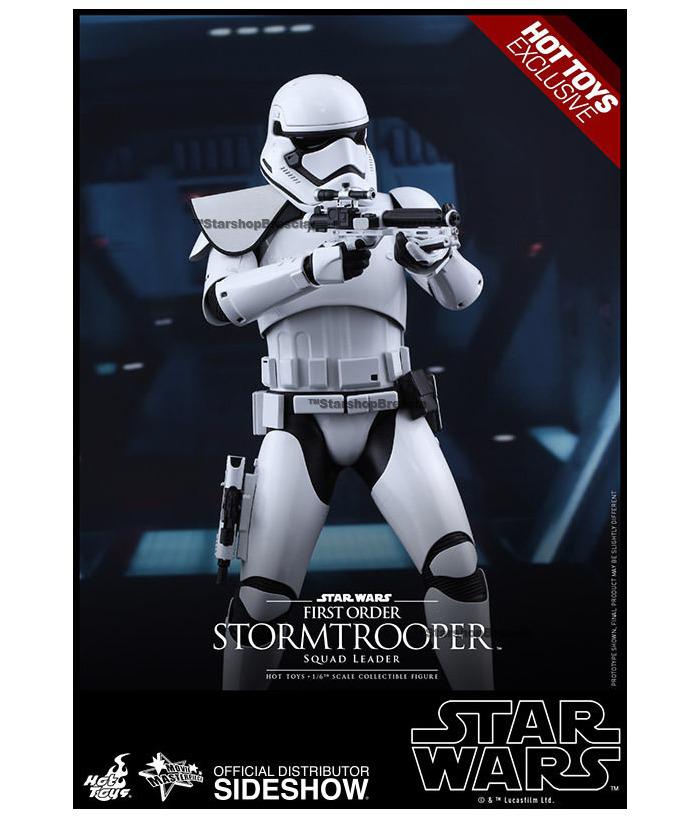 STAR WARS - Episode VII - First Order Stormtrooper Squad Leader Exclusive 1/6 Action Figure 12" MMS316