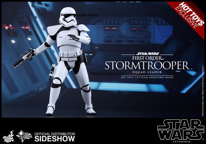 STAR WARS - Episode VII - First Order Stormtrooper Squad Leader Exclusive 1/6 Action Figure 12" MMS316