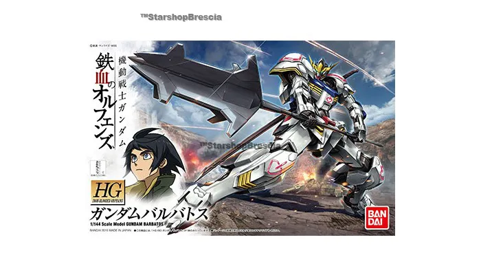 GUNDAM - 1/144 ASW-G-08 Barbatos Model Kit HGIBO # 001