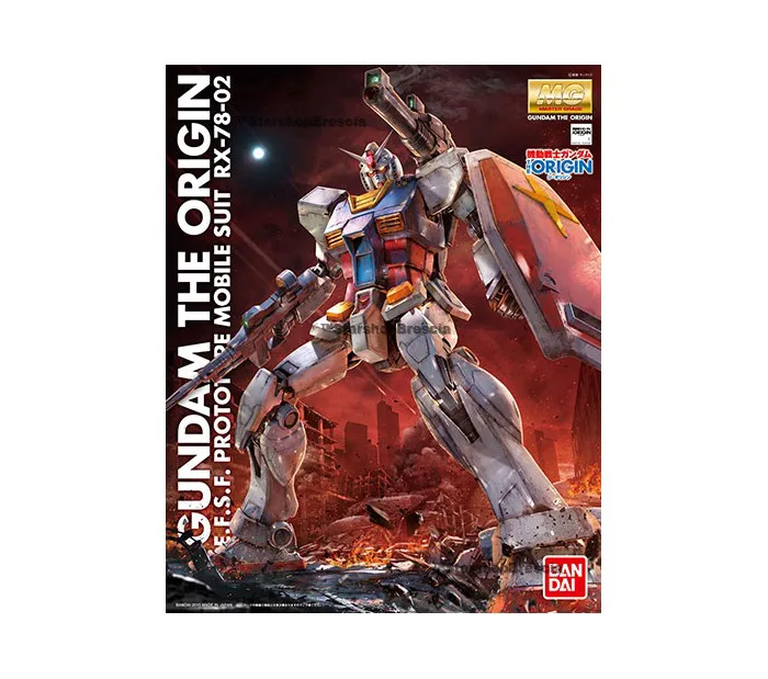 GUNDAM - 1/100 RX-78-2 Ver. The Origin Master Grade Model Kit MG