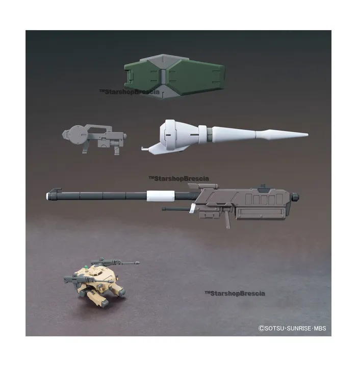 GUNDAM - 1/144 Mobile Suit Option Set 1 & CGS Mobile Worker Model Kit HGIBA # 001