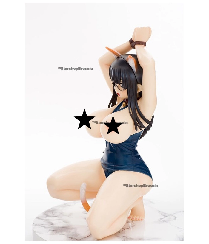 OKAYAMA FIGURE - Akira-chan School Swimsuit Cat Ear Ver. 1/6 Pvc Figure