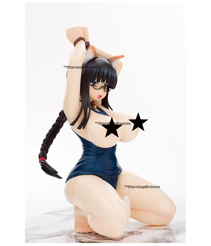 OKAYAMA FIGURE - Akira-chan School Swimsuit Cat Ear Ver. 1/6 Pvc Figure