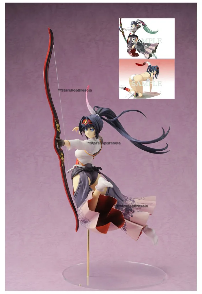 SAMURAI GIRLS - Kagekatsu Uesugi with A3 Poster 1/8 Pvc Figure Hyakka Ryoran Hobby Japan Limited