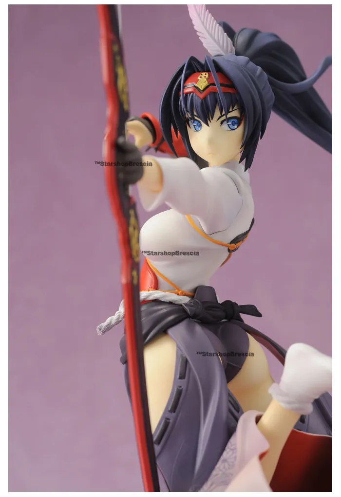 SAMURAI GIRLS - Kagekatsu Uesugi with A3 Poster 1/8 Pvc Figure Hyakka Ryoran Hobby Japan Limited