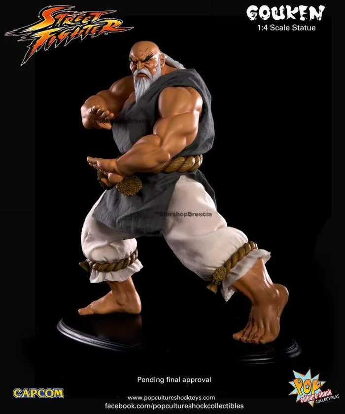 STREET FIGHTER - Gouken Mixed Media 1/4 Statue