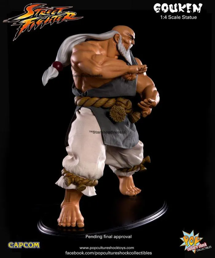 STREET FIGHTER - Gouken Mixed Media 1/4 Statue
